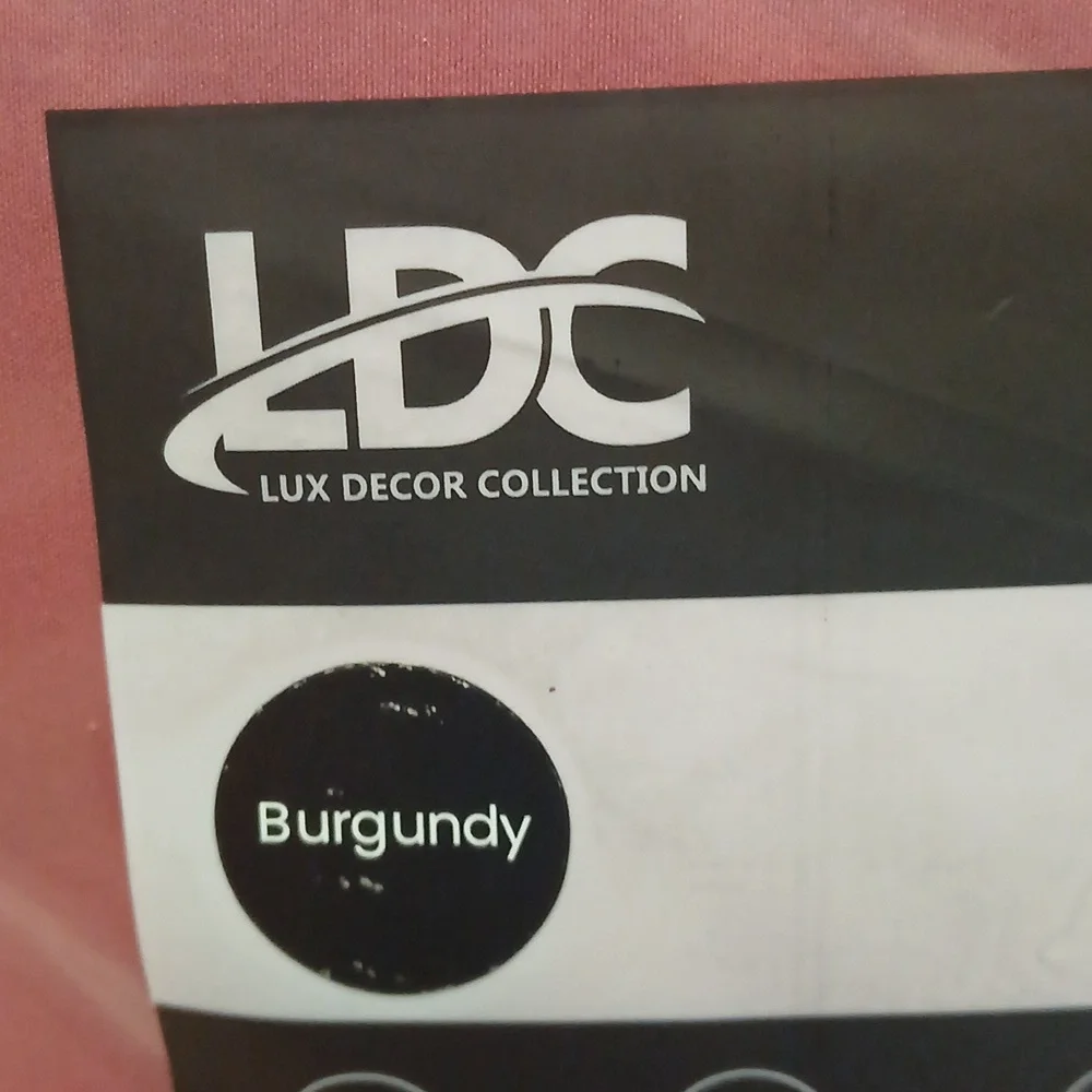 OEKO TEX Burgundy Microfiber King Sheet Set LUXURY DECOR COLLECTION NWT